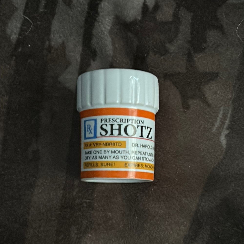 Pill Bottle Shot Glass